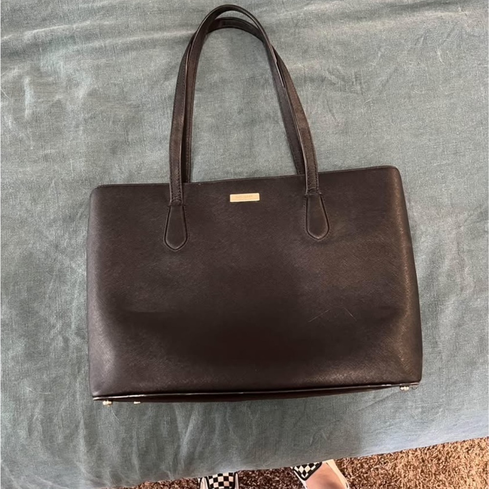 Elegant Kate Spade Black Tote Bag